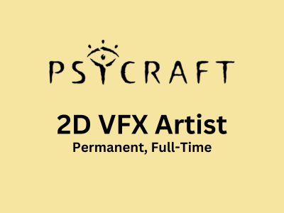 PSYCRAFT is looking for 2D VFX Artist