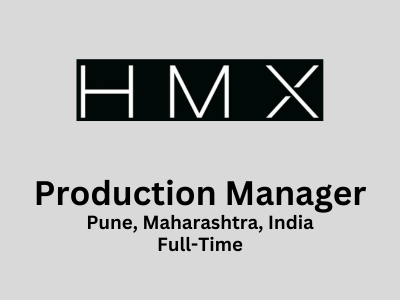 Production Manager required at HMX Media