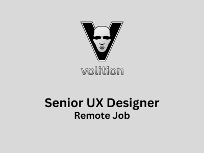 Remote job for Senior UX Designer at Volition