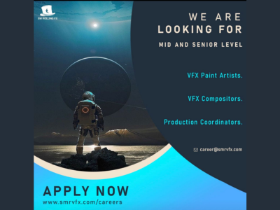 SM Rolling FX is hiring Mid  Senior Level Artists