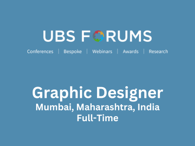 UBS Forums is looking for Graphic Designer