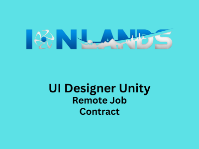 UI Designer required at ION LANDS