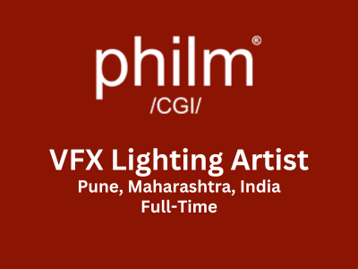VFX Lighting Artist required at philmCGI