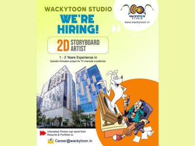 Wackytoon Studio is hiring Storyboard Artists