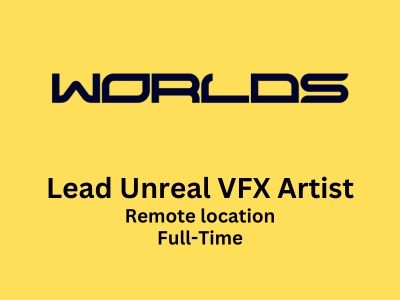 Worlds is looking for Lead Unreal VFX Artist
