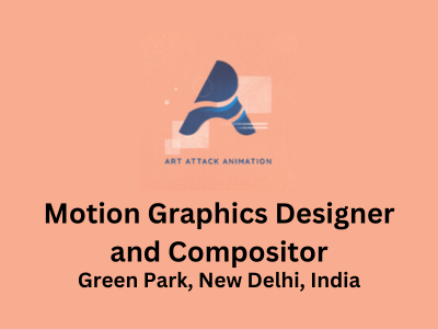 Job Opening for Motion Graphics Designer and Compositor