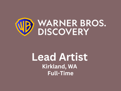 Lead Artist required at Warner Bros. Discovery
