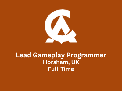 Lead Gameplay Programmer required at Creative Assembly