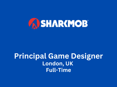 Principal Game Designer required at Sharkmob