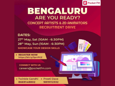 Recruitment Drive for Concept Artists & 2D Animators