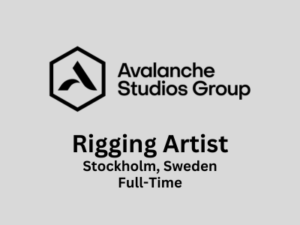 Rigging Artist required at Avalanche Studios Group - Maya