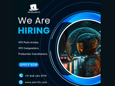 SM Rolling FX multiple jobs for Mid  Senior Level Artists