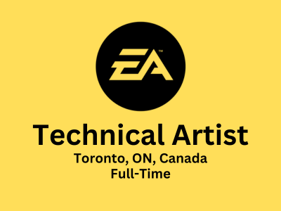 Technical Artist required at Electronic Arts