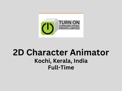 2D Character Animator required at Turn On Communications