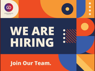 Cinegence Media Pvt Ltd is hiring for VFX jobs
