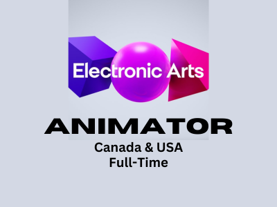 Electronic Arts is looking for Animator