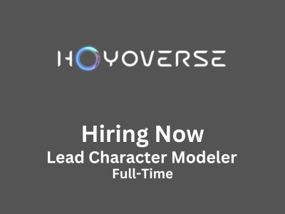 HoYoverse is hiring for Lead Character Modeler