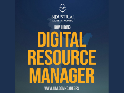 Industrial Light & Magic is hiring Digital Resource Manager