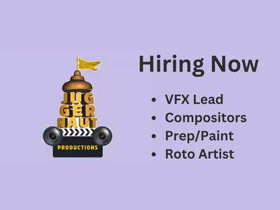 Latest VFX job openings at Juggernaut Productions