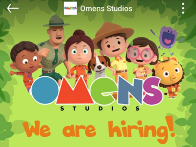 Omens Studios multiple job openings - Lighting, Concept, Graphic