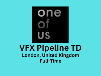 One of Us is looking for an experienced Pipeline TD