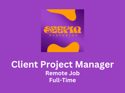 Seepia is looking for a Client Project Manager