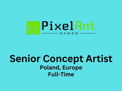 Senior Concept Artist required at PixelAnt Games