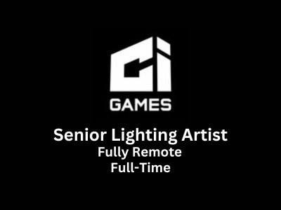 Senior Lighting Artist required at CI Games