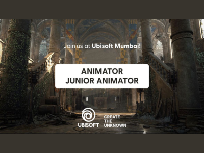 Ubisoft Mumbai is looking for Animators