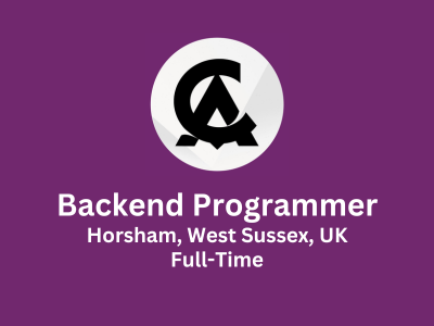 Backend Programmer required at Creative Assembly