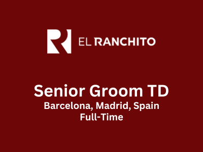 El Ranchito is looking for a Senior Hair&Fur Groom TD
