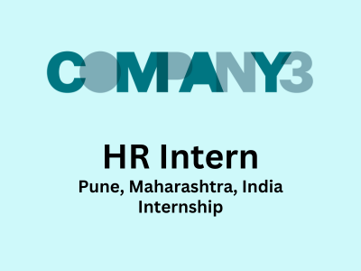 Freshers job opening for HR Intern at Company3