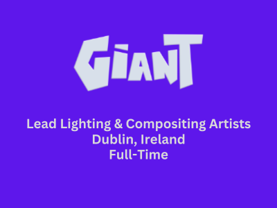 Giant Animation seeking for Lead Lighting & Compositing Artists