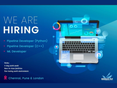 Latest Pipeline Developers job openings at Basilic Fly Studio