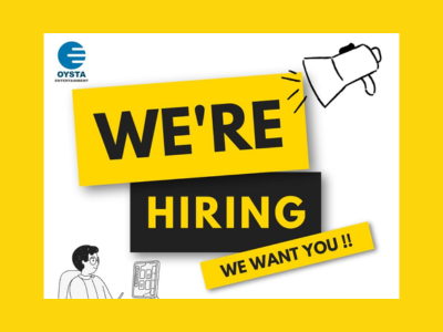 Latest job hirings open at Oysta Entertainment