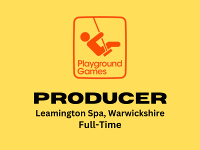 Playground Games is looking for a Producer