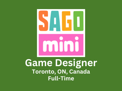 Sago Mini is looking for Game Designer