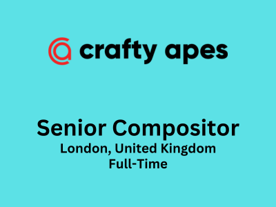 Senior Compositor required at Crafty Apes