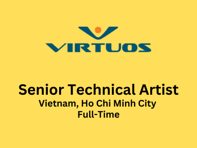Senior Technical Artist required at Virtuos Games