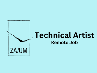 Technical Artist required at ZAUM game studio