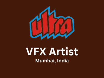 VFX Artist required at Ultra Media & Entertainment