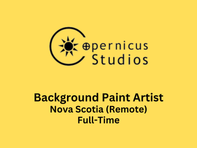 Background Paint Artist required at Copernicus Studios