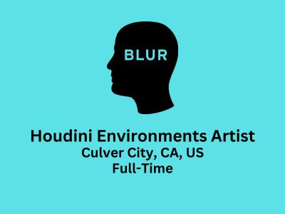 Blur Studio is looking for highly experienced Houdini Artists