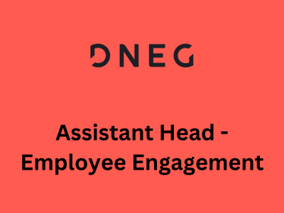 DNEG is looking for an Assistant Head - Employee Engagement