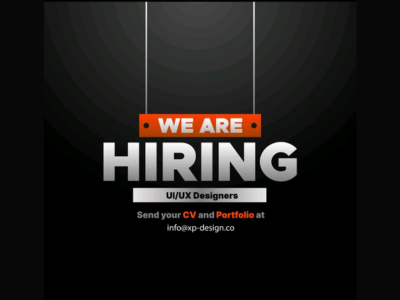 Freelance UIUX Designers required at XP Design