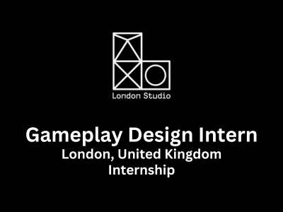 Gameplay Design Intern required at London Studio