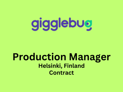 Gigglebug is looking for Production Manager