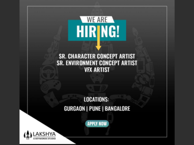 Lakshya Digital is looking for talented Artists