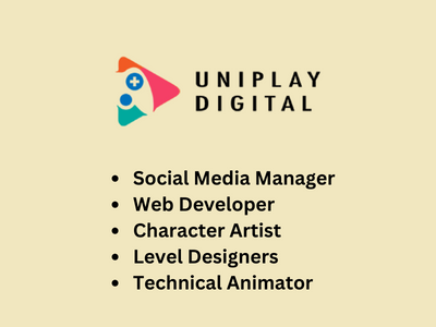 Latest game studios job openings at Uniplay Digital