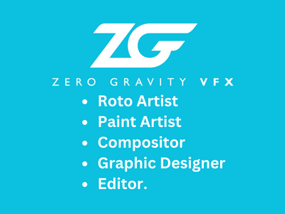 Latest job openings at Zero Gravity VFX